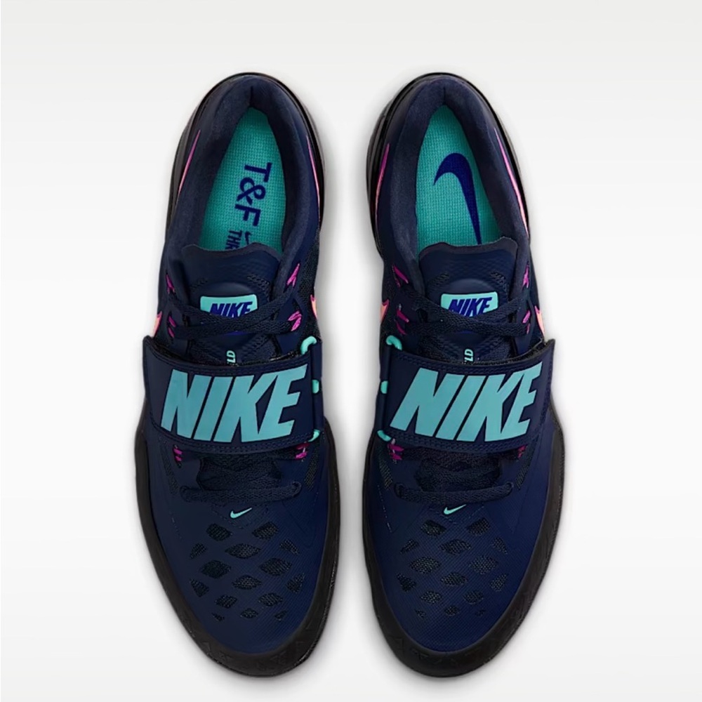 Nike Zoom Rotatinal 6 Track & Field Throwing Shoes Pulse Swoosh worn twice